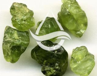 olivine crystals