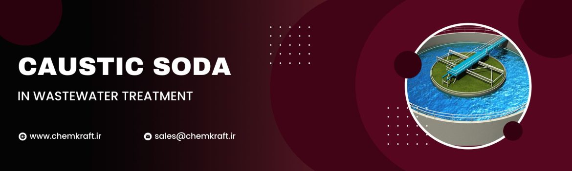 Black and Red Gradient Professional LinkedIn Banner caustic soda in wastewater treatment