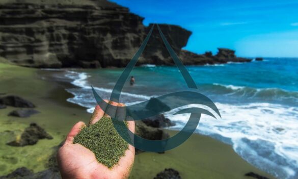 Olivine sand